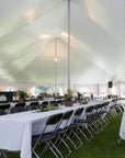 30' Wide Pole Tent Options